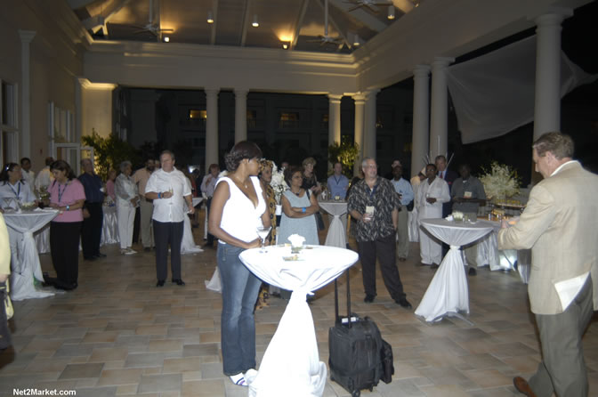 The Ritz Carlton Caribbean Cocktail Reception, Montego Bay - Caribbean MarketPlace 2005 by the Caribbean Hotel Association - Negril Travel Guide, Negril Jamaica WI - http://www.negriltravelguide.com - info@negriltravelguide.com...!