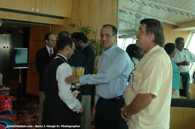 MS Freedom Of The Seas [Royal Caribbean International's - Newest Vessel] Plaques &amp; Keys Ceremony in order to commemorate its first arrival at the Port Montego Bay Photos - Negril Travel Guide, Negril Jamaica WI - http://www.negriltravelguide.com - info@negriltravelguide.com...!