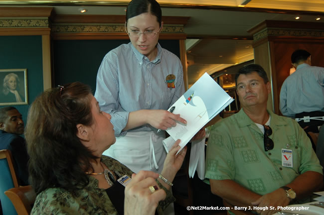 MS Freedom Of The Seas [Royal Caribbean International's - Newest Vessel] Plaques &amp; Keys Ceremony in order to commemorate its first arrival at the Port Montego Bay Photos - Negril Travel Guide, Negril Jamaica WI - http://www.negriltravelguide.com - info@negriltravelguide.com...!