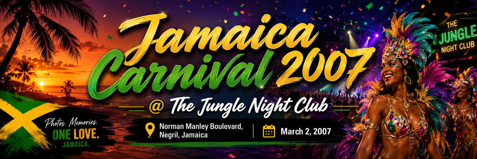 Jamaica Carnival 2007 at The Jungle Night Club, Norman Manley Boulevard, Negril, Jamaica — March 2, 2007